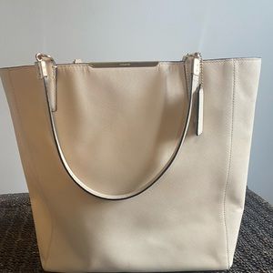Coach Madison North South Saffiano tote